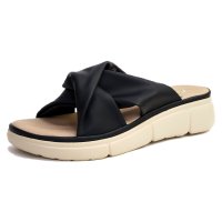 antelope/アンテロープ antelope BOUQET ミュールサンダル クロスベルト 厚底 フラット 袋縫い 柔らかい 軽い 3e/507152843