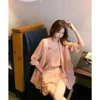 Girly Doll/ガーリードール Girly Doll ジャケット＆ショートパンツ＆レースキャミ スリーピースセット/507156303