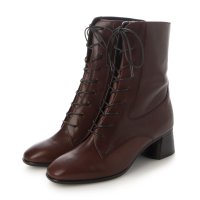 jupery/ジュペリー jupery 5cmヒールレザーレースアップブーツ/507164622