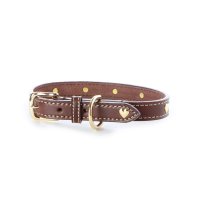 BIRDIE/バーディ BIRDIE ハートメタル首輪 4０ 中・大型犬革首輪【返品不可商品】/507179337