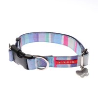 BIRDIE/バーディ BIRDIE ワンタッチマルチボーダーカラー L 中・大型犬用ワンタッチバックル首輪【返品不可商品】/507179401
