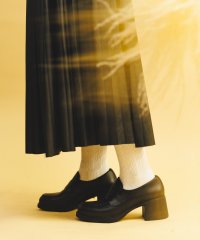 BONTRE/ボントレ BONTRE チャンキーヒールローファー/507187393
