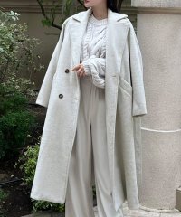 JUNOAH/ジュノア JUNOAH シャギーチェスターコート/507536638