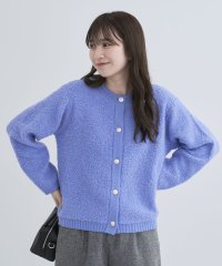 Green Parks/グリーン パークス Green Parks ループ編み金釦ニットカーディガン/507541269