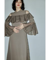 niana/ニアナ niana スリーブスリットマーメイドドレス スリットスリーブ 長袖 オフショルダー 結婚式 成人式 二次会 同窓会 パーティードレス オケージョンドレ/507545430