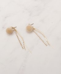 SHOO・LA・RUE/【3WAY】ミンク調モチーフピアス/507545958