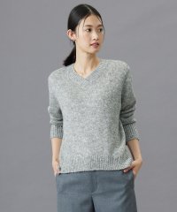 J.PRESS LADIES（LARGE SIZE）/【洗える】WARMY LUREX Vネック ニット/507546547