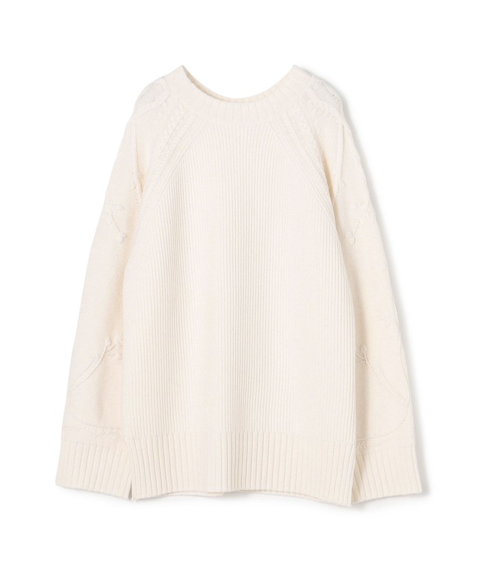 セール 30%OFF】セミウーステッドウール クルーネックプル