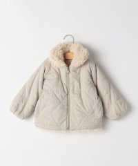 SHIPS KIDS/SHIPS KIDS:80～90cm / プードルファー×タフタ リバーシブル ジャケット/507546967