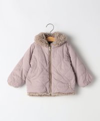 SHIPS KIDS/SHIPS KIDS:80～90cm / プードルファー×タフタ リバーシブル ジャケット/507546967