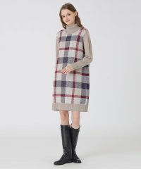 BLUE LABEL CRESTBRIDGE/【一部店舗限定】ヘアリークレストブリッジチェックジャカードドレス/506870993