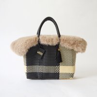WOVEN/ウーヴン WOVEN fur－bkbag－wh－gy/506883962