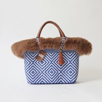 WOVEN/ウーヴン WOVEN fur－bkbag－wh－gy/506883962