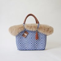 WOVEN/ウーヴン WOVEN fur－bkbag－wh－gy/506883962