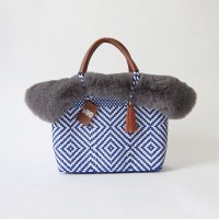 WOVEN/ウーヴン WOVEN fur－bkbag－wh－gy/506883962