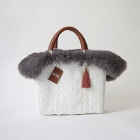 WOVEN/ウーヴン WOVEN fur－bkbag－wh－gy/506883962