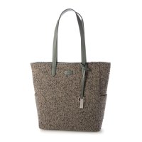 UNGRID bag/アングリッド Ungrid ヘリンボーンファブリック キーチャーム付きラージトートバッグ/506893784