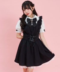 Secret Honey/シークレットハニー Secret Honey レース半袖ドッキングワンピース/507094397