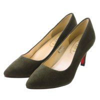 Simple Style/Simple Style 【Import】ポインテッドトゥ スエード調パンプス/507110422