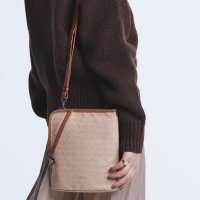 PELLE BORSA/ペレボルサ PELLE BORSA 「アライブ」薄マチショルダーバッグ/507170494