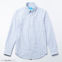 WORK WEAR SUIT/究極のボタンダウンシャツ ストライプ【返品不可商品】/507510145