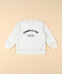 COMME CA ISM KIDS/3本針ステッチ ベーシックロゴトレーナー(ベビーサイズ)/507510912