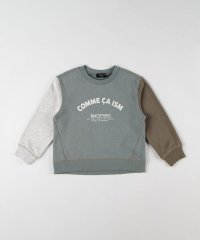 COMME CA ISM KIDS/3本針ステッチ ベーシックロゴトレーナー/507510913