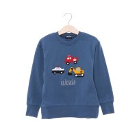 kladskap/クレードスコープ kladskap 働く車編みモチーフトレーナー/507528576