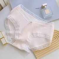 shoppinggo/ショッピングゴー shoppinggo ショーツ かわいい ハイウエスト 無地 プレーンショーツ 下着 女性 パンツ パンティ レース スダンダードショーツ 伸/507545380