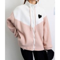miniministore/ミニミニストア miniministore スタンドカラーボアジャケット バイカラー/507546450