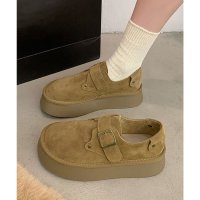 miniministore/ミニミニストア miniministore モカシンシューズ 厚底スエード調パンプス/507546456
