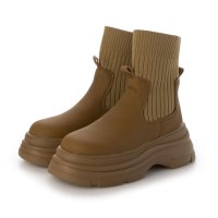 STYLEBLOCK/スタイルブロック STYLEBLOCK ソックス切替ボリュームソールショートブーツ/507547982