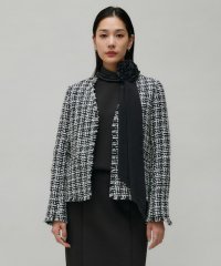 ICB（LARGE SIZE）/【CLASSY.1月号掲載】ルレックスツイード ノーカラージャケット/507548663