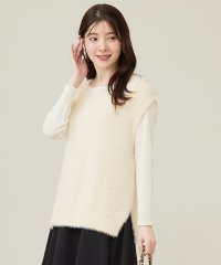 any SiS L/【前後着用可】シャギーニット ベスト/507548678