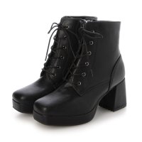 Mafmof/マフモフ Mafmof Realta(レアルタ)6.5cmヒールストームレースアップショートブーツ/507548845