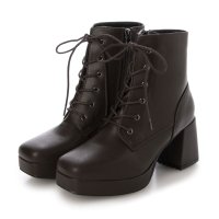 Mafmof/マフモフ Mafmof Realta(レアルタ)6.5cmヒールストームレースアップショートブーツ/507548845
