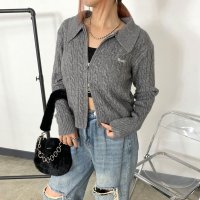 non-hedge/ノンヘッジ non－hedge ケーブルロゴ刺繍ZIPポロ/507549141