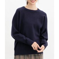 Honeys/ハニーズ Honeys スウェット風ニット トップス ニット セーター 長袖 スウェット風 クルーネック ラグランスリーブ リブ レディース/507551532