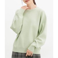 Honeys/ハニーズ Honeys スウェット風ニット トップス ニット セーター 長袖 スウェット風 クルーネック ラグランスリーブ リブ レディース/507551532