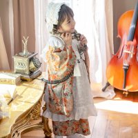 Catherine Cottage/キャサリンコテージ Catherine Cottage 被布エプロンワンピース/507551540