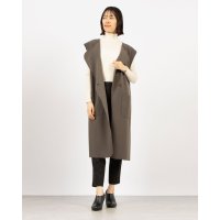EGLANTINE/エグランティーヌ EGLANTINE フェイクウールロングジレ/507551654