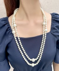 Retica/レティカ Retica 大小パール2連ロングネックレス/507551674