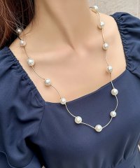 Retica/レティカ Retica ゴールドワイヤーホワイトパールロングネックレス/507551675