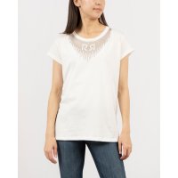 RINASCIMENTO/リナシメント RINASCIMENTO ビジューRロゴTシャツ/507551741