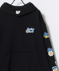 LAZAR/ラザル Lazar スマイリーフェイス オーバーサイズ 裏起毛 袖プリント バックプリント スウェット パーカー フーディー メンズ レディース/507552397