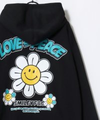 LAZAR/ラザル Lazar スマイリーフェイス オーバーサイズ 裏起毛 袖プリント バックプリント スウェット パーカー フーディー メンズ レディース/507552397