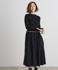 grove/配色リブニットドッキングワンピース/507553685