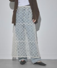 MAISON BREEZE/メゾンブリーズ MAISON BREEZE 【MAISON BREEZE】フリル刺繍チュールラップSK 31867A234/506863538