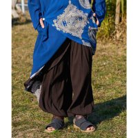 CAYHANE/【チャイハネ】アシトラMEN'S変形サルエルパンツ ブルー/506953416