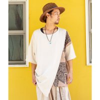 CAYHANE/【チャイハネ】スキナド変形MEN'Sトップス ベージュ/507007469